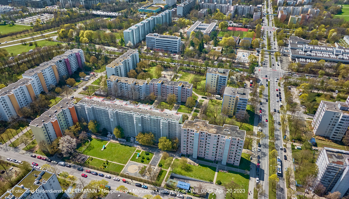 21.04.2023 - Maga-Großsanierung an der Kurt-Eisner-Straße in Neuperlach